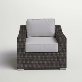 Fully Assembled Patio Chair with Cushion